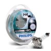 H4 Philips X-treme Vision +100% Headlight Bulbs pair