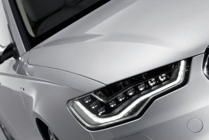 Audi A6 with LED bulbs Audi A6 with LEd bulbs