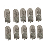 501 W5W 'ABD' Capless Wedge Clear Bulbs