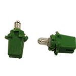 R509TWGR B8.7D Panel Bulb 12V 2W Green Base 