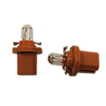R509TOR BX8.5D Panel Bulb 12V 1W Orange Base 