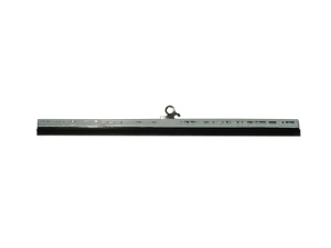 8" Ridged Rubber Peg Fit - Stainless Steel Wiper Blade 