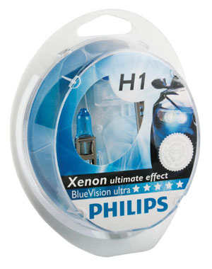 H4 Philips Blue Vision Ultra (pair)