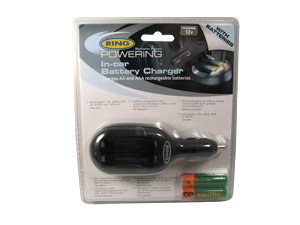 Ring Automotive In-car Battery Charger with Two Batteries