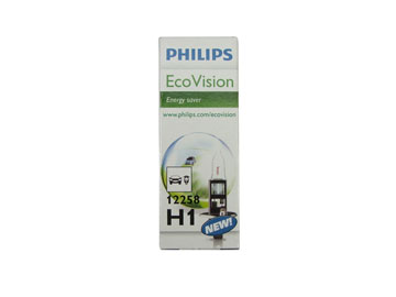H1 Philips EcoVision 12v 55w NEW! (pair)