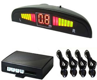 Wired Rear Parking Sensor - 4 Sensor