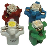 R509TW LED B8.3D 12V 2W Panel & Dashboard Bulbs