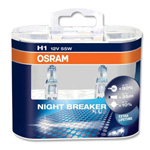 H1 OSRAM Night Breaker Plus +90% Upgrade Xenon Headlight Bulbs (Pair)