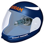 H4 Osram Night Racer +90% Motorcycle bulbs