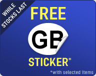 Free GB sticker/plate with Ring spare bulb kits