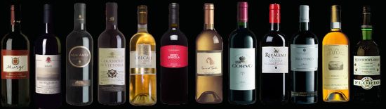 A wide range of Italian Wines