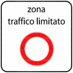 zona traffico limitato sign