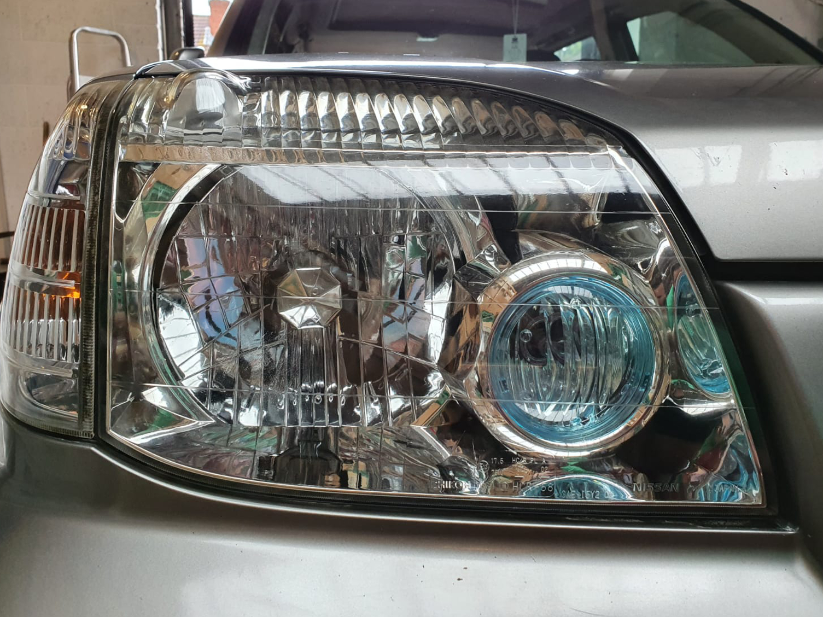 headlight restoration before