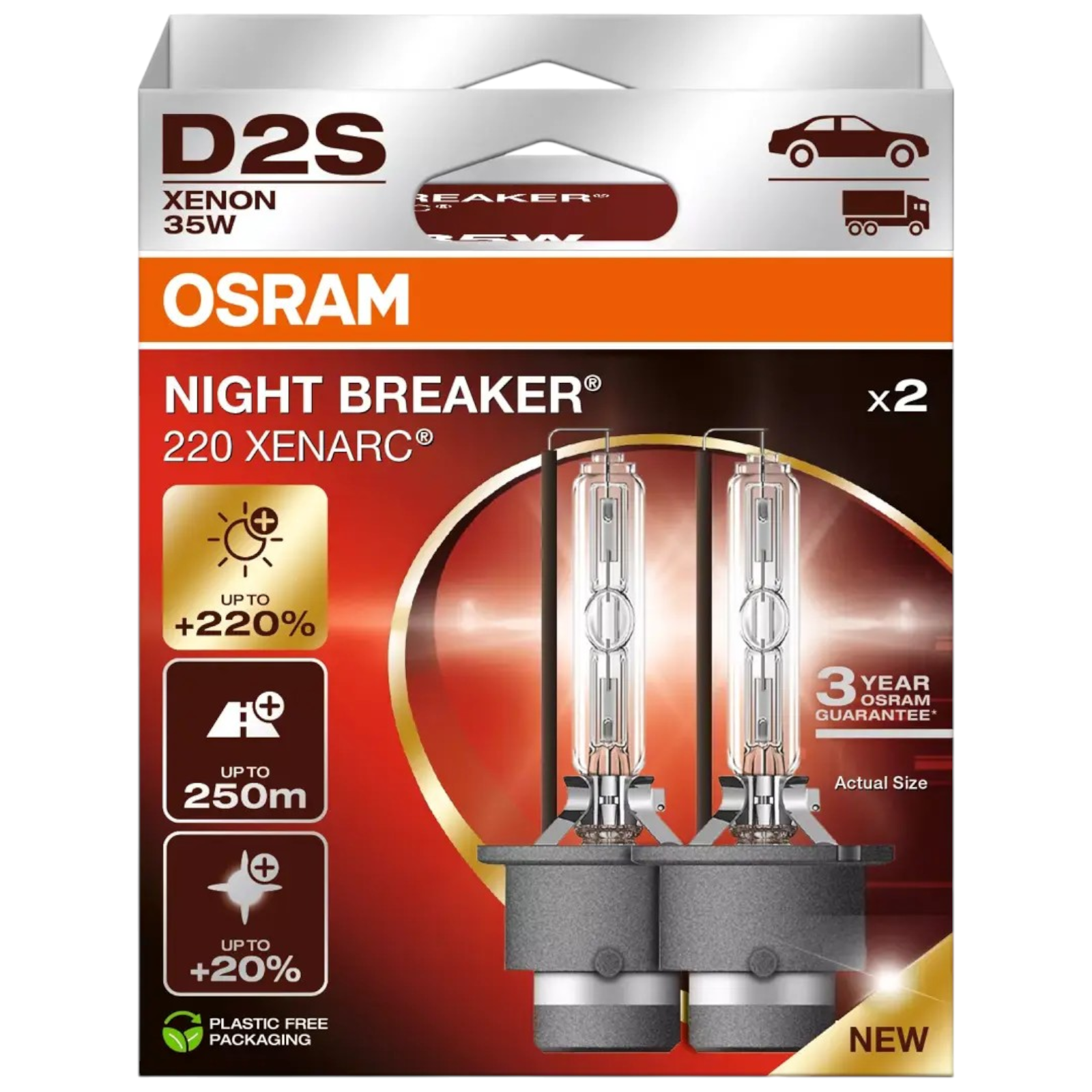 2x Xenon Ballast Igniter & D2S HID Bulb Kit For Nissan 370Z 2009-2020 – Direct Fit