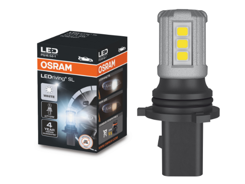 OSRAM SL W21/5W LED Driving 6000K Cool Twin Headlights (White
