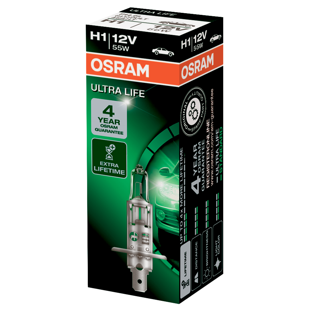 H1 448 +150% Headlight OSRAM Night Breaker LASER NEXT GENERATION Bulbs  FRONT FOG