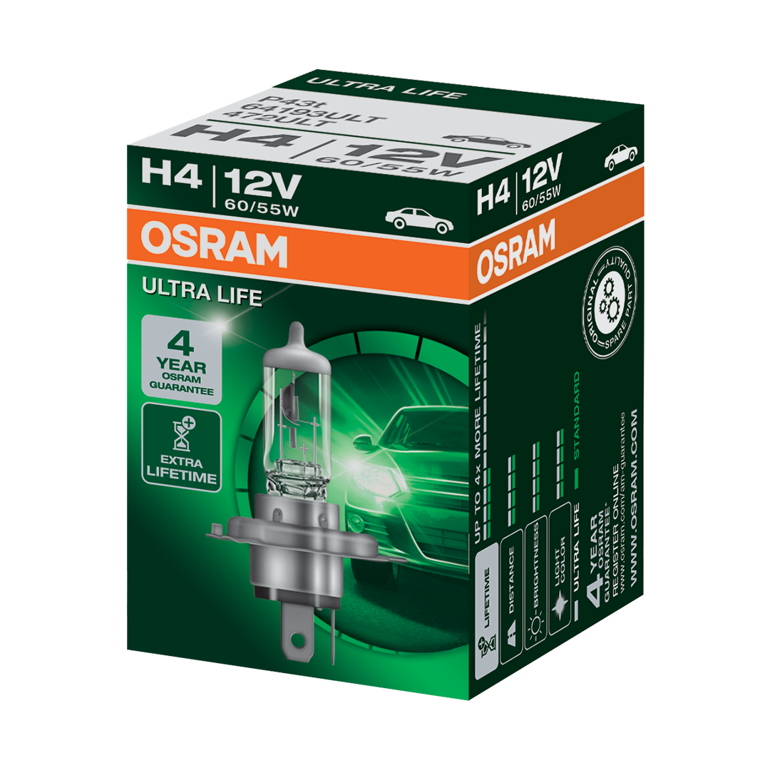 H4 Bulb Head Lamp Bulb 55/60 H4 – CarTrends