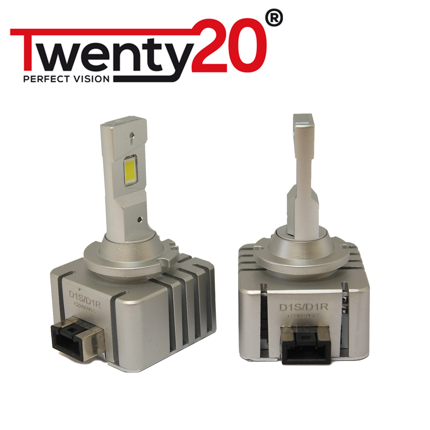D1S D1R Twenty20 Impact LED 12V Headlight Bulbs Pair