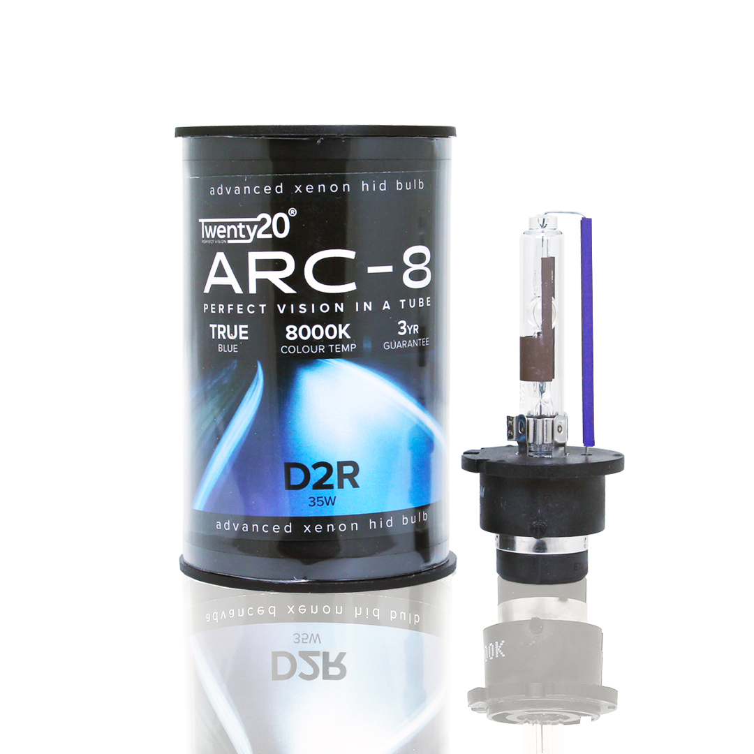 Kit D'ampoules Xenon HID D2R 8000K 35W - Couleur Bleutée - Pour Phares - Neuf Garantie 2 Ans