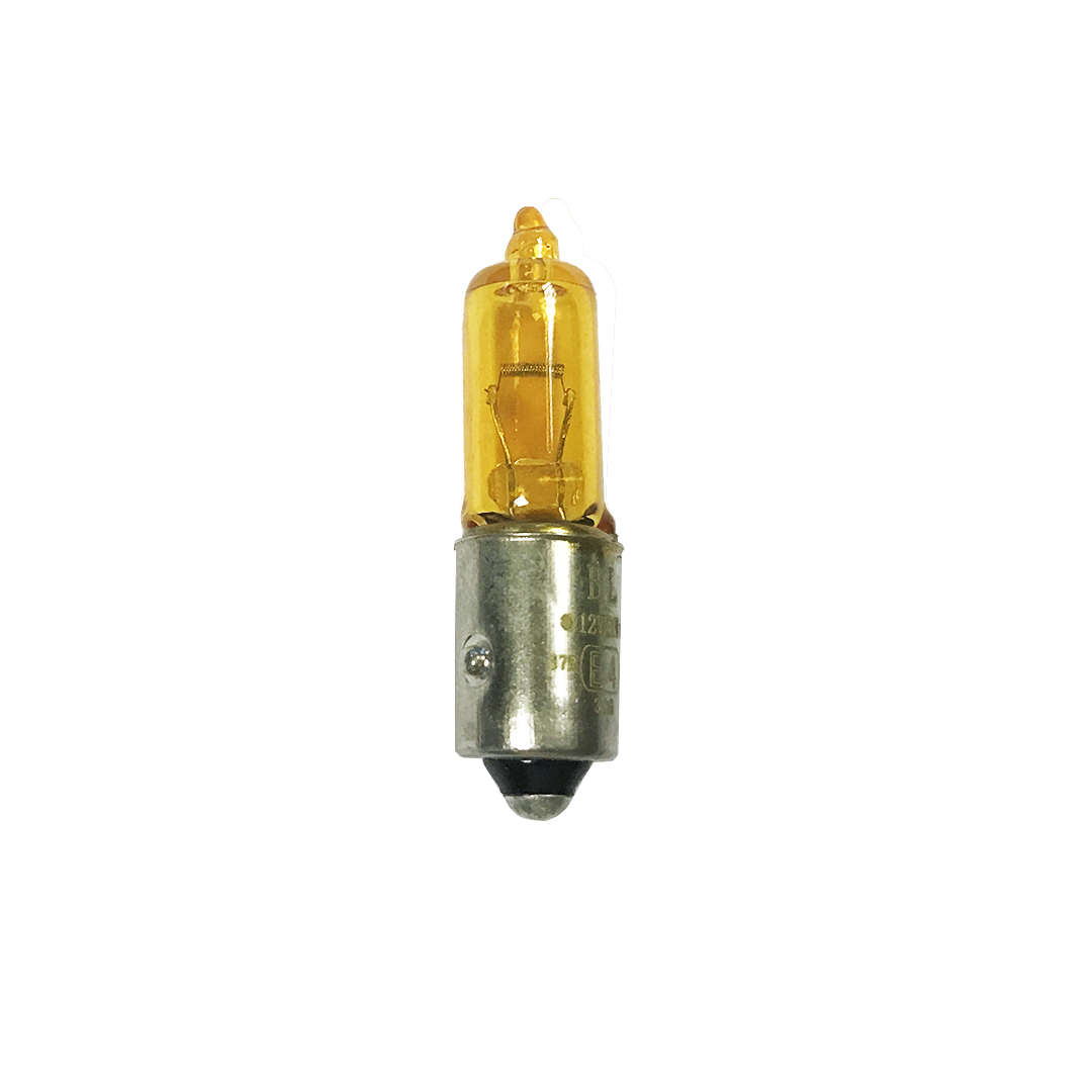 LED Bulb, bayonet BA9s, 12V, 5W, amber