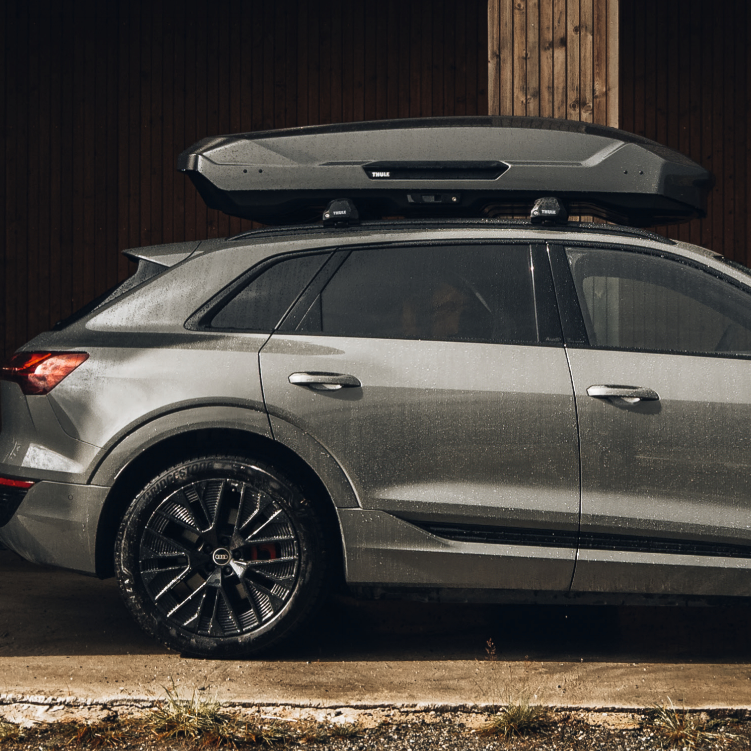 Thule Audi 405 L Roof Box Thule Touring L Roof Box (420 L) Black Matte