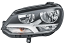 HELLA 010 750-311 Halogen/FF-Headlight - left - for e.g. VW Eos (1F7, 1F8)