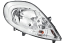 HELLA 354 541-021 Halogen-Headlight - right - for e.g. Renault Trafic II Box (FL)
