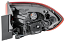 HELLA 012 311-111 Rearlight - Hybrid - Outer section - left - for e.g. RENAULT SCÉNIC IV (J9_)