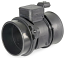 HELLA 358 095-131 Mass Air Flow Sensor - 4-pin connector - Pipe-neck