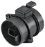 HELLA 358 095-321 Mass Air Flow Sensor - 4-pin connector - Pipe-neck