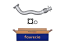 FAURECIA 366 002-091 Exhaust Pipe - Easy2Fit® Kit - for e.g. FIAT STILO
