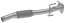FAURECIA 366 004-911 Exhaust Pipe - Easy2Fit® Kit - for e.g. FIAT QUBO
