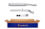 FAURECIA 366 021-411 Front Muffler - Easy2Fit® Kit - for e.g. PEUGEOT 406