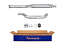 FAURECIA 366 024-131 Centre Muffler - Easy2Fit® Kit - for e.g. FORD ESCORT VI