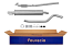 FAURECIA 366 024-681 Centre Muffler - Easy2Fit® Kit - for e.g. VAUXHALL CORSA Mk II