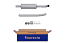 FAURECIA 366 026-261 Centre Muffler - Easy2Fit® Kit - for e.g. VW TOURAN (1T3)