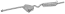 FAURECIA 366 026-431 Rear Muffler - Easy2Fit® Kit - for e.g. ALFA ROMEO 146