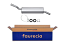 FAURECIA 366 026-881 Rear Muffler - Easy2Fit® Kit - for e.g. BMW 3 (E30)