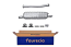 FAURECIA 366 026-961 Rear Muffler - Easy2Fit® Kit - for e.g. BMW 3 Coupe (E36)