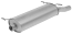 FAURECIA 366 027-281 Rear Muffler - Easy2Fit® Kit - for e.g. CITROËN XSARA