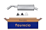 FAURECIA 366 027-421 Rear Muffler - Easy2Fit® Kit - for e.g. CITROËN C3 I