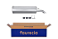 FAURECIA 366 027-681 Rear Muffler - Easy2Fit® Kit - for e.g. CITROËN XANTIA Break