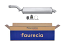 FAURECIA 366 027-911 Rear Muffler - Easy2Fit® Kit - for e.g. CITROËN C4 GRAND PICASSO I