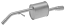 FAURECIA 366 028-061 Rear Muffler - Easy2Fit® Kit - for e.g. CITROËN C3 II (SC_) 1.6 HDi