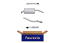 FAURECIA 366 028-611 Rear Muffler - Easy2Fit® Kit - for e.g. FIAT UNO