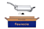 FAURECIA 366 029-301 Rear Muffler - Easy2Fit® Kit - for e.g. FIAT STILO
