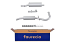 FAURECIA 366 029-431 Rear Muffler - Easy2Fit® Kit - for e.g. CITROËN C25