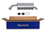 FAURECIA 366 029-661 Rear Muffler - Easy2Fit® Kit - for e.g. HYUNDAI GETZ