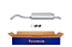 FAURECIA 366 029-991 Rear Muffler - Easy2Fit® Kit - for e.g. FORD ESCORT VI Turnier