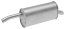FAURECIA 366 030-171 Rear Muffler - Easy2Fit® Kit - for e.g. FORD FIESTA V